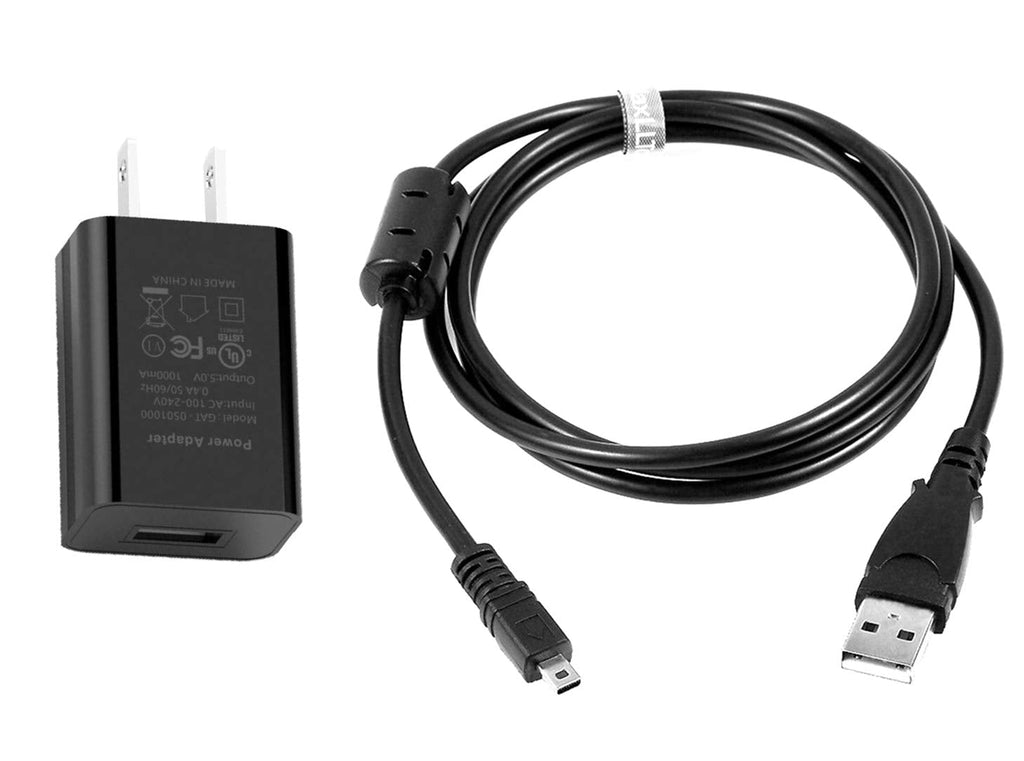 MaxLLTo USB AC Power Adapter Battery Charger Cord for Sony Cybershot DSC-W830 / W830s / W830b / W830p / W830r / W830l / W830k Series Digital Camera