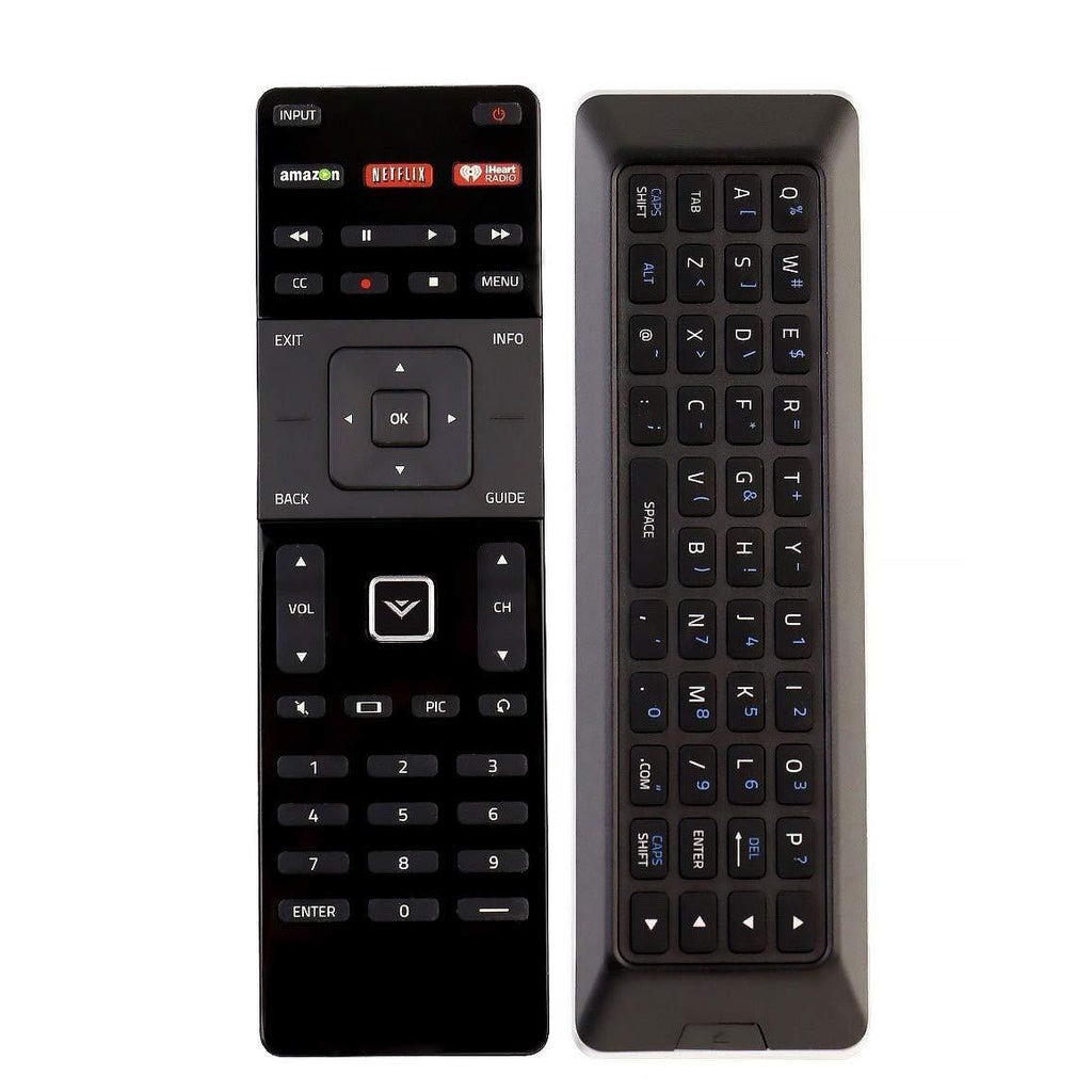 New XRT500 QWERTY Keyboard with Back Light Remote fit for VIZIO M43-C1 M49-C1 M50-C1 M55-C2 M60-C3 M65-C1 M70-C3 M75-C1 M80-C3 M322I-B1 M422I-B1 M492I-B2 M502I-B1 M552I-B2 M602I-B3 M652I-B2 M702I-B3