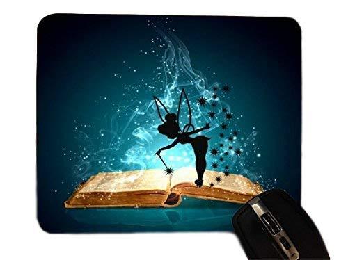 Desktop Office Silicone Mouse Pad by Trendy Accessories (Magic Spell Book Fairy)