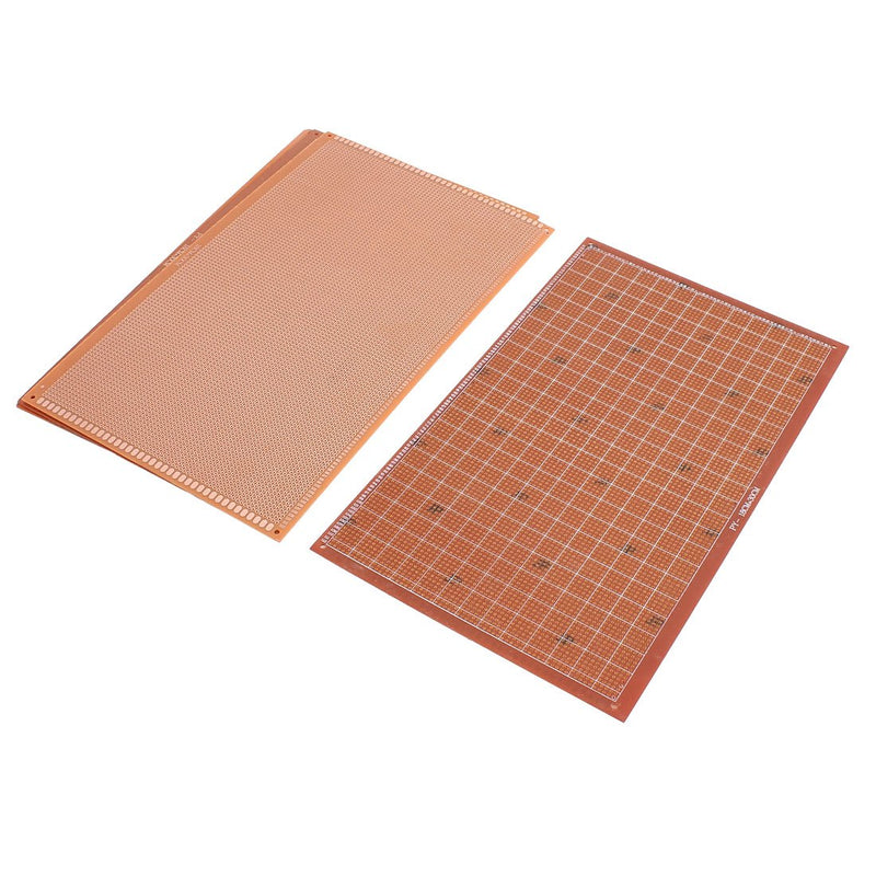 uxcell Copper Clad Laminate PCB Circuit Board, FR4 300x180mm 11.81x7.09 inch, 1mm Thickness DIY Prototyping PCB Board, Name Board, 4pcs