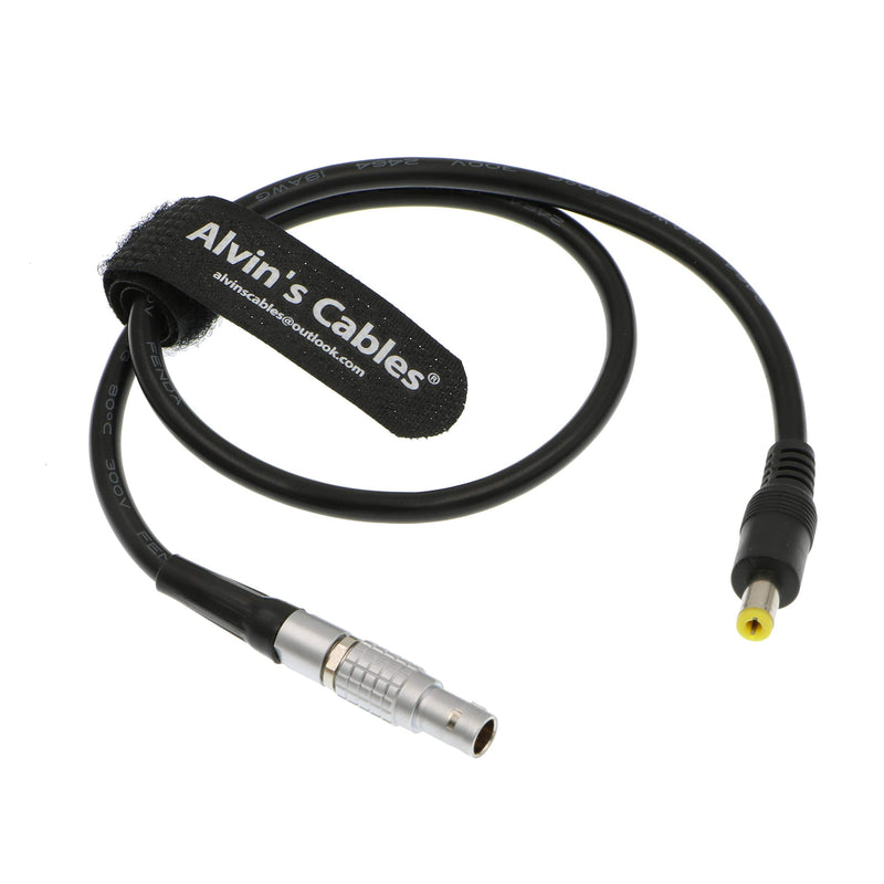 Alvin's Cables 4 Pin Male to DC Power Adapter Cable for Teradek Cube250 18 Inches