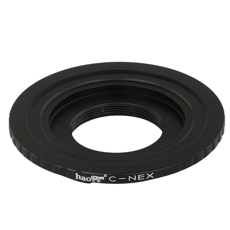 Haoge Lens Mount Adapter for C Mount CCTV TV Movie Lens to Sony E Mount NEX Camera Such as a3000 a3500 a5000 a5100 a6000 a6400 a6500 A7 A7R A7S A7II A7RII A7SII A7III A7RIII A9 VG20 VG30 VG900 FS100