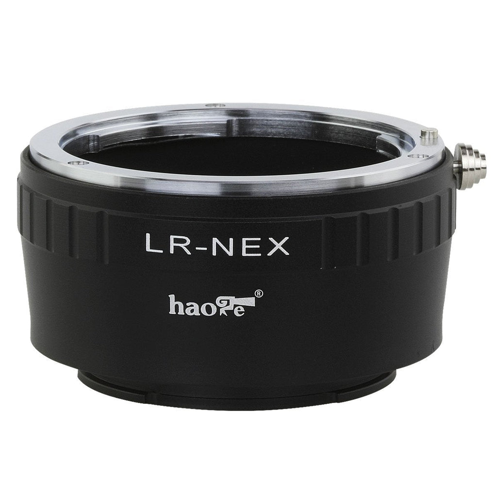 Haoge Lens Adapter for Leica R LR Mount Lens to Sony E Mount NEX Camera as a3000 a3500 a5000 a5100 a6000 a6400 a6500 A7 A7R A7S A7II A7RII A7SII A7III A7RIII A9 VG20 VG30 VG900 FS100 FS700 FS7 FS5