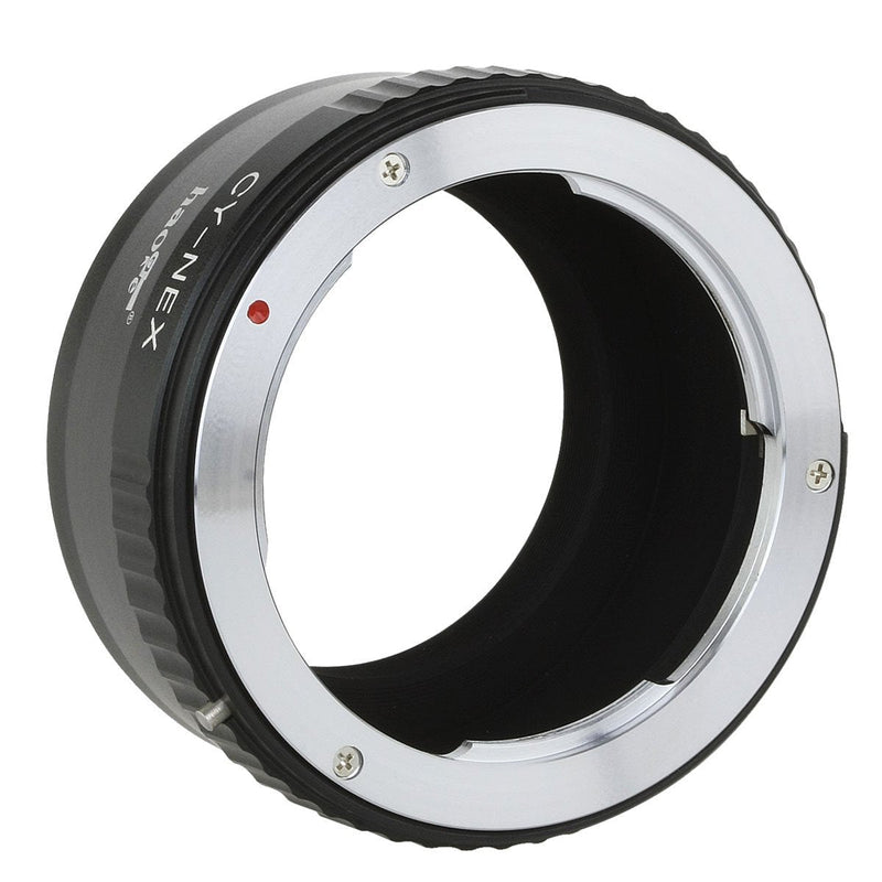 Haoge Lens Mount Adapter for Contax Yashica C/Y CY Mount Lens to Sony E Mount NEX Camera as a3000 a3500 a5000 a5100 a6000 a6400 a6500 A7 A7R A7S A7II A7RII A7SII A7III A7RIII A9 VG10 VG20 VG30 VG900