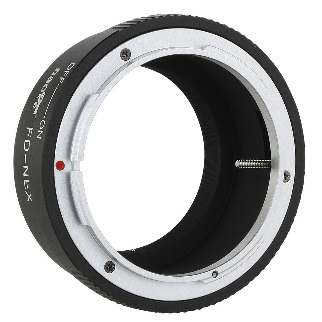 Haoge Lens Mount Adapter for Canon FD Mount Lens to Sony E Mount NEX Camera Such as a3000 a3500 a5000 a5100 a6000 a6400 a6500 A7 A7R A7S A7II A7RII A7SII A7III A7RIII A9 VG30 VG900 FS700 FS7 FS5