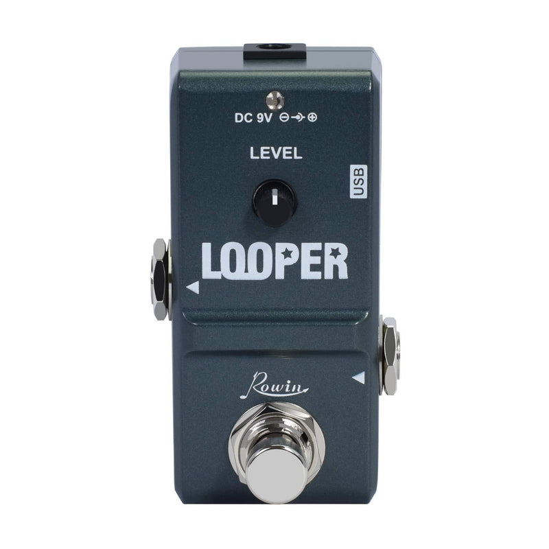 [AUSTRALIA] - Rowin Tiny Looper Electric Guitar Effect Pedal 10 Minutes of Looping Unlimited Overdubs Nano loop 