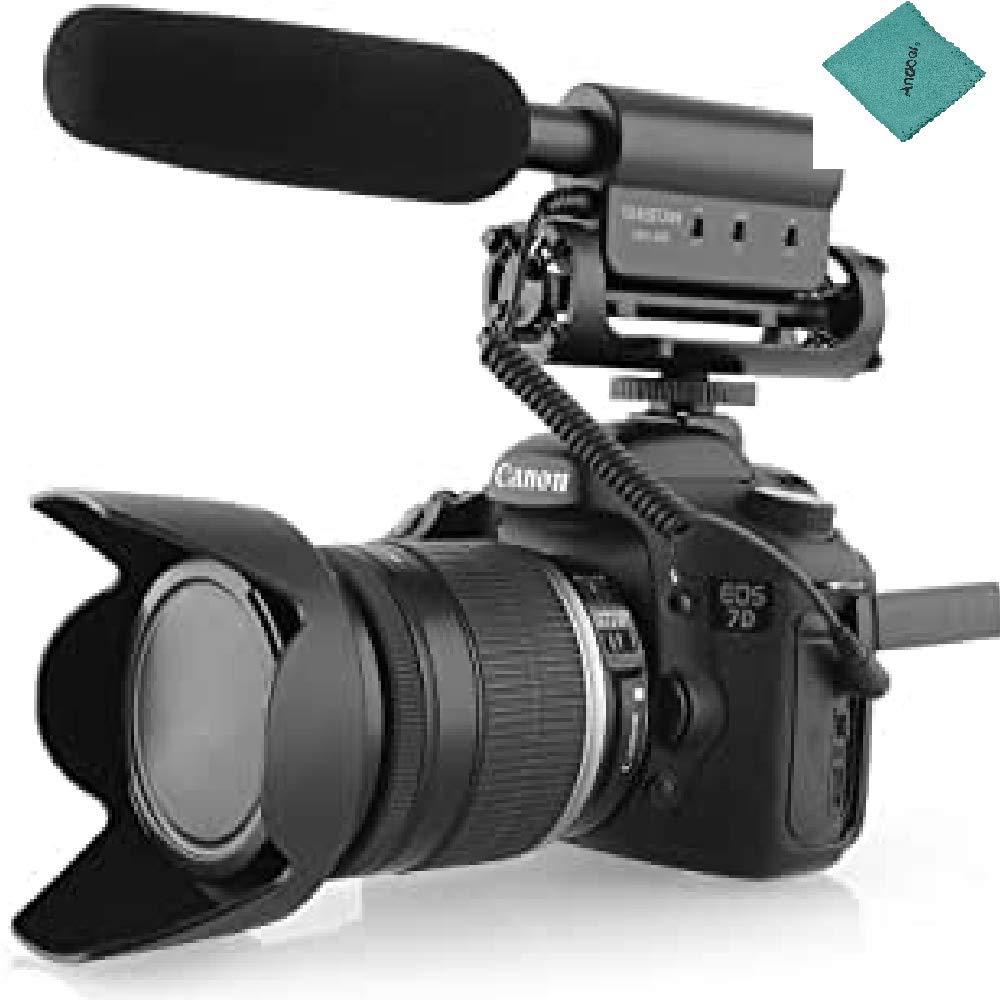 TAKSTAR SGC-598 Interview Microphone Compatible with Nikon/Canon Camera/DV Camcorder