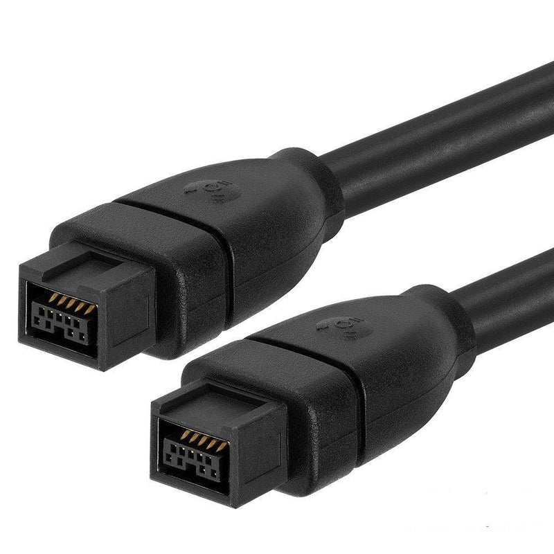 Bizlander Firewire Premium Durable Cable 800 IEEE1394B 9 Pin to 9 Pin Male to Male 6 Ft (1.8m) Black