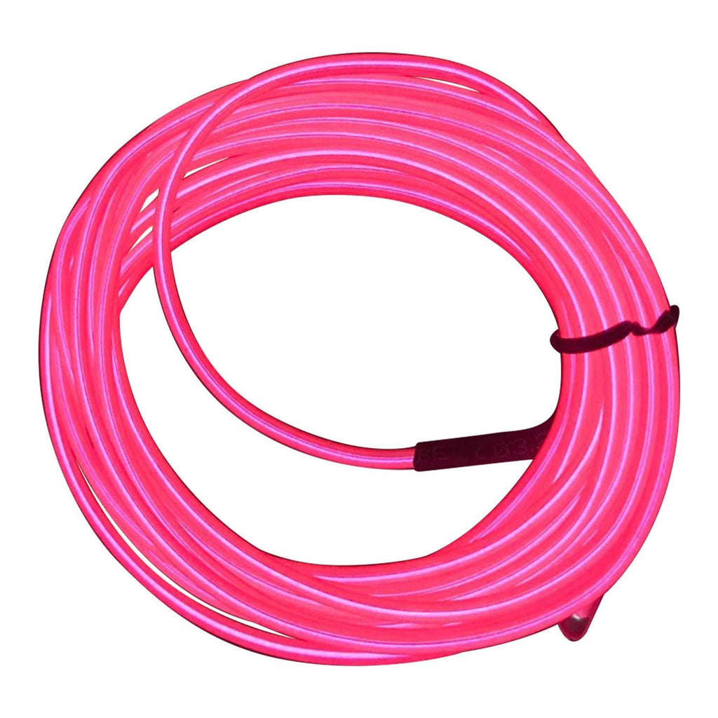 [AUSTRALIA] - M.best 15FT Neon Light El Wire Pink Battery Powered 