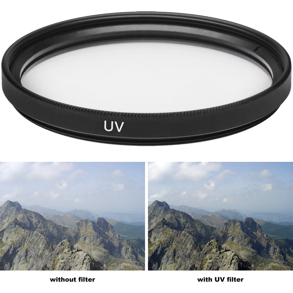 Pro Glass 52mm HD MC UV Filter for: Nikon AF-S DX Nikkor 55-200mm f/4-5.6G ED 52mm Ultraviolet Filter, 52mm UV Filter, 52 mm UV Filter