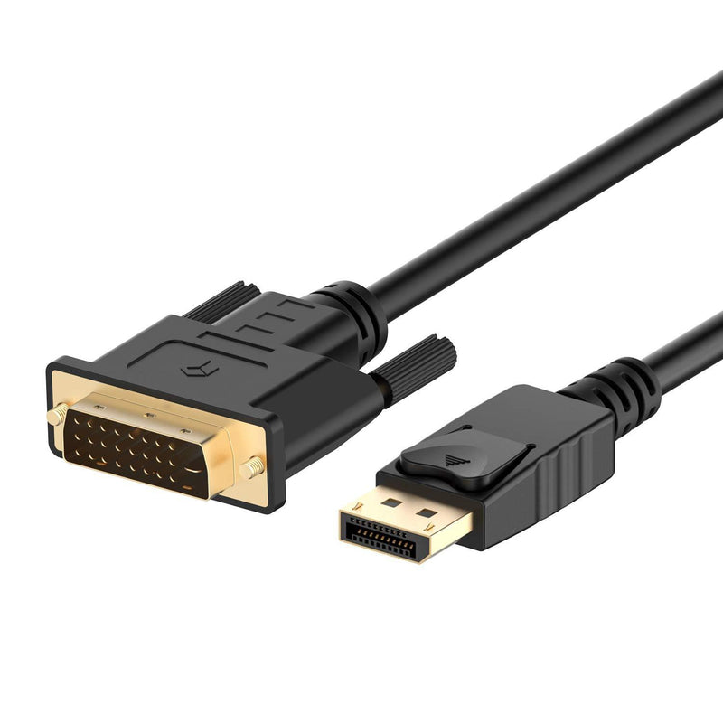 Rankie DisplayPort (DP) to DVI Cable, Gold Plated, 6 Feet