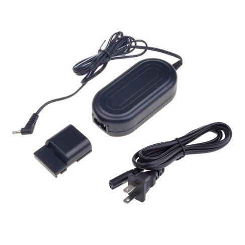 AC Power Adapter with DC Coupler Cable Kit for Canon G7 G9 EOS 350D 400D NB-2L - Replacement for ACK-DC20, US Plug