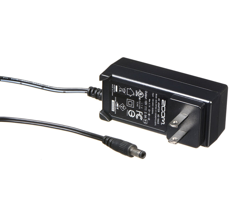 Zoom AD-19 AC Adapter, 12V AC Power Adapter Designed for Use with F4, F8, F8n, L-12, L-20, L-20R, TAC-8, and UAC-8