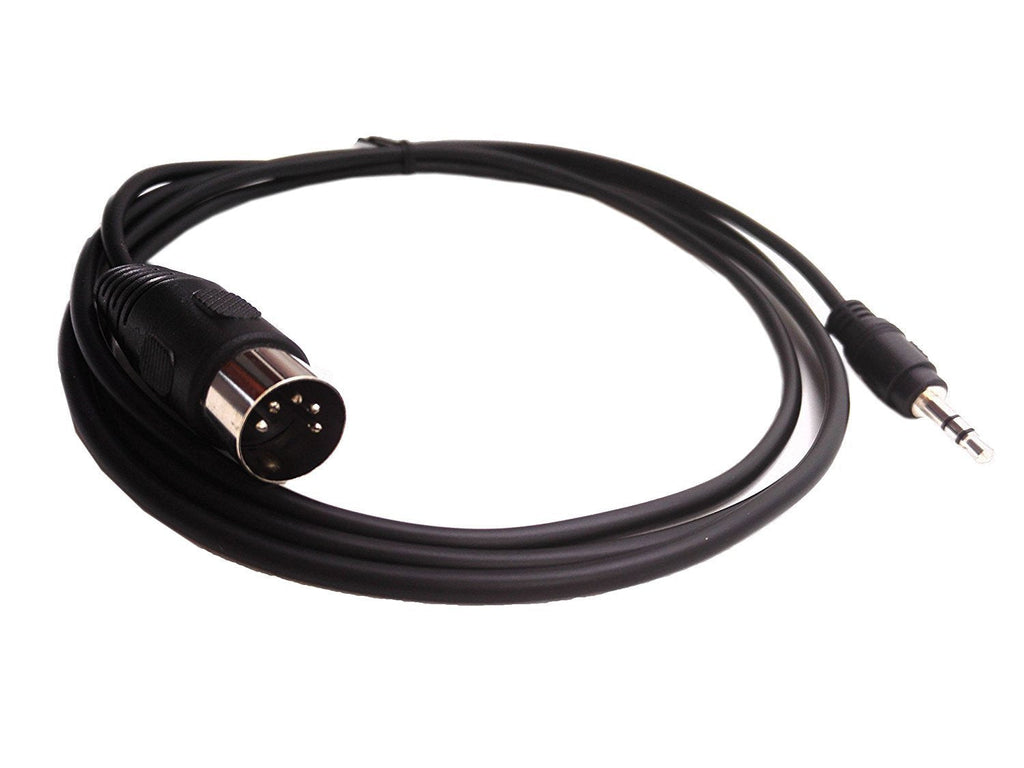 [AUSTRALIA] - 5-Pin DIN-Male Cable, 5 Pin Din to 3.5mm(1/8in) TRS Stereo Male Jack Stereo Audio Cable forB & O System Playing The Electronic Musical Instrument Signal Output 1.5m (5 feet,3.5M-5 DIN M) 