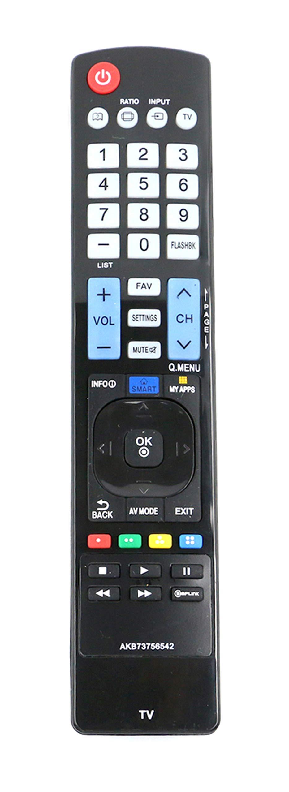 New AKB73756542 AKB73756567 Replace Remote fit for LG Smart TV 32LN570B 32LN5750 39LN5700 42LN5700 47LN5600 47LN5700 47LN5710 50LN5700 55LN5600UI 55LN5700 60LN5600UB 60LN5700 60LN5710 AGF76692608