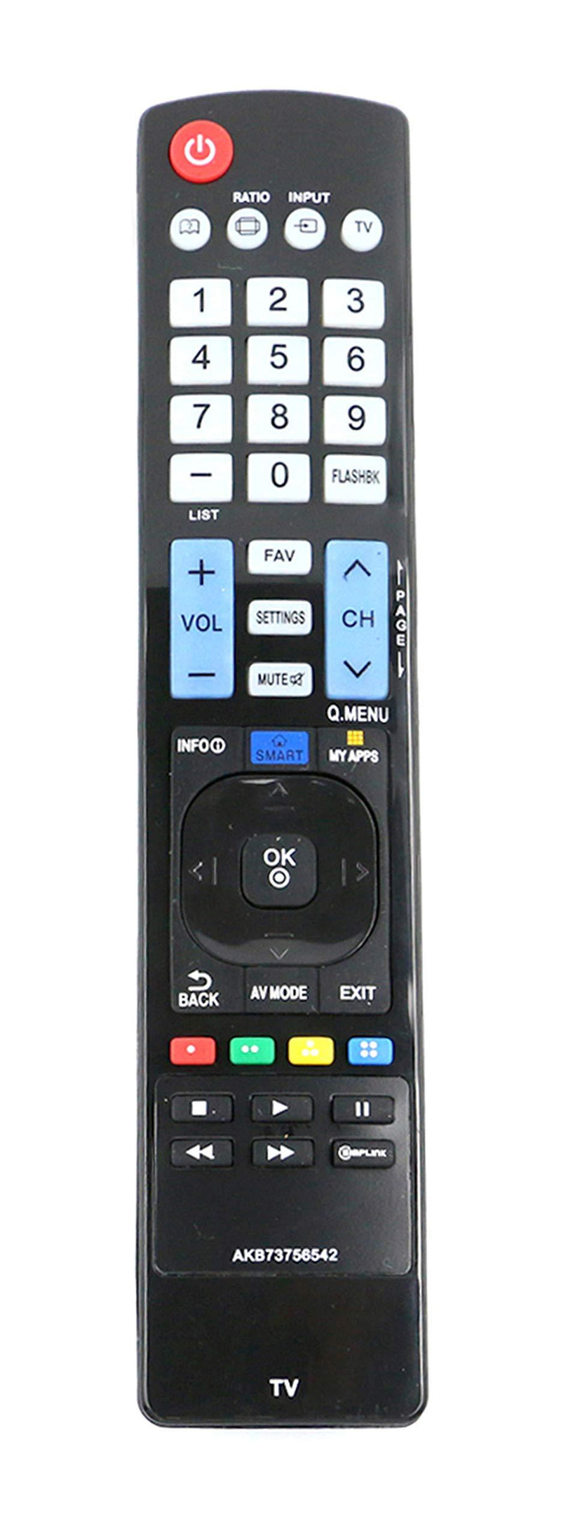 New AKB73756542 AKB73756567 Replace Remote fit for LG Smart TV 32LN570B 32LN5750 39LN5700 42LN5700 47LN5600 47LN5700 47LN5710 50LN5700 55LN5600UI 55LN5700 60LN5600UB 60LN5700 60LN5710 AGF76692608