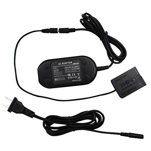 Camera AC Power Adapter Kit/Charger for Panasonic Lumix DMC-GH2 GH2M DMC-GX8 Camcorders with DMW-DCC8 DC Coupler, Replacement for DMW-AC8 Plus DMW-DCC8, US Plug