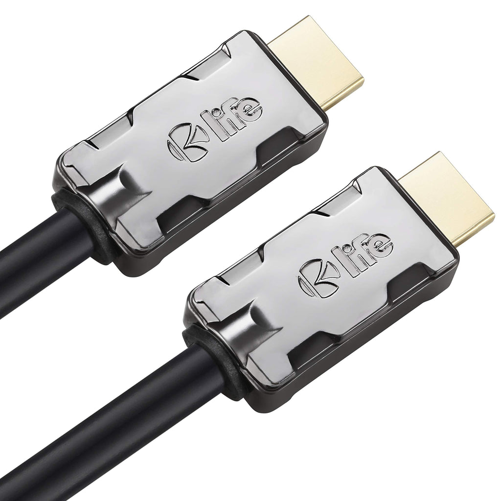 4k HDMI Cable 5ft - 26AWG HDMI Cord - 18Gbps - Supports 4K@60Hz 4:4:4 Dolby HDR10 HLG, 2160P, 1080P, 3D, Deep Color, HDCP2.2, Ethernet and ARC 5 Feet-Black