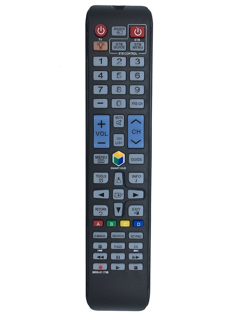 New Replace Remote BN59-01179B for Samsung 3D TV UN65H8000AF UN65HU8500F UN65HU8550F UN46ES7100 UN55ES6820FXZA UN55ES7150F UN55HU9000F UN60ES7150F UN55ES7003F UN55ES6900