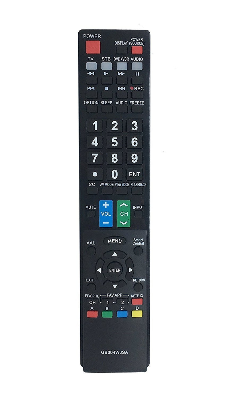 New Replace GB004WJSA Remote Control for Sharp TV Remote Control GA935WJSA RRMCGB005WJSA GB105WJSA GB005WJSA