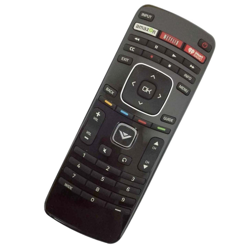 New XRT112 iHeart Remote fit for Vizio LED TV E320i-B1 E390i-B0 E401i-A2 E420i-A0 E500i-B1 E500i-B0 E550i-A0E E241i-A1 E291i-A1 with Amazon Netflix iHeartRadio App Keys