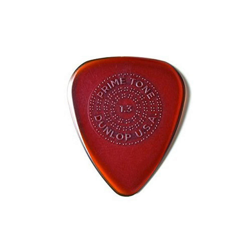 Jim Dunlop 510R13 Primetone 1.3mm Standard Guitar Pick with Grip, 12-Pack