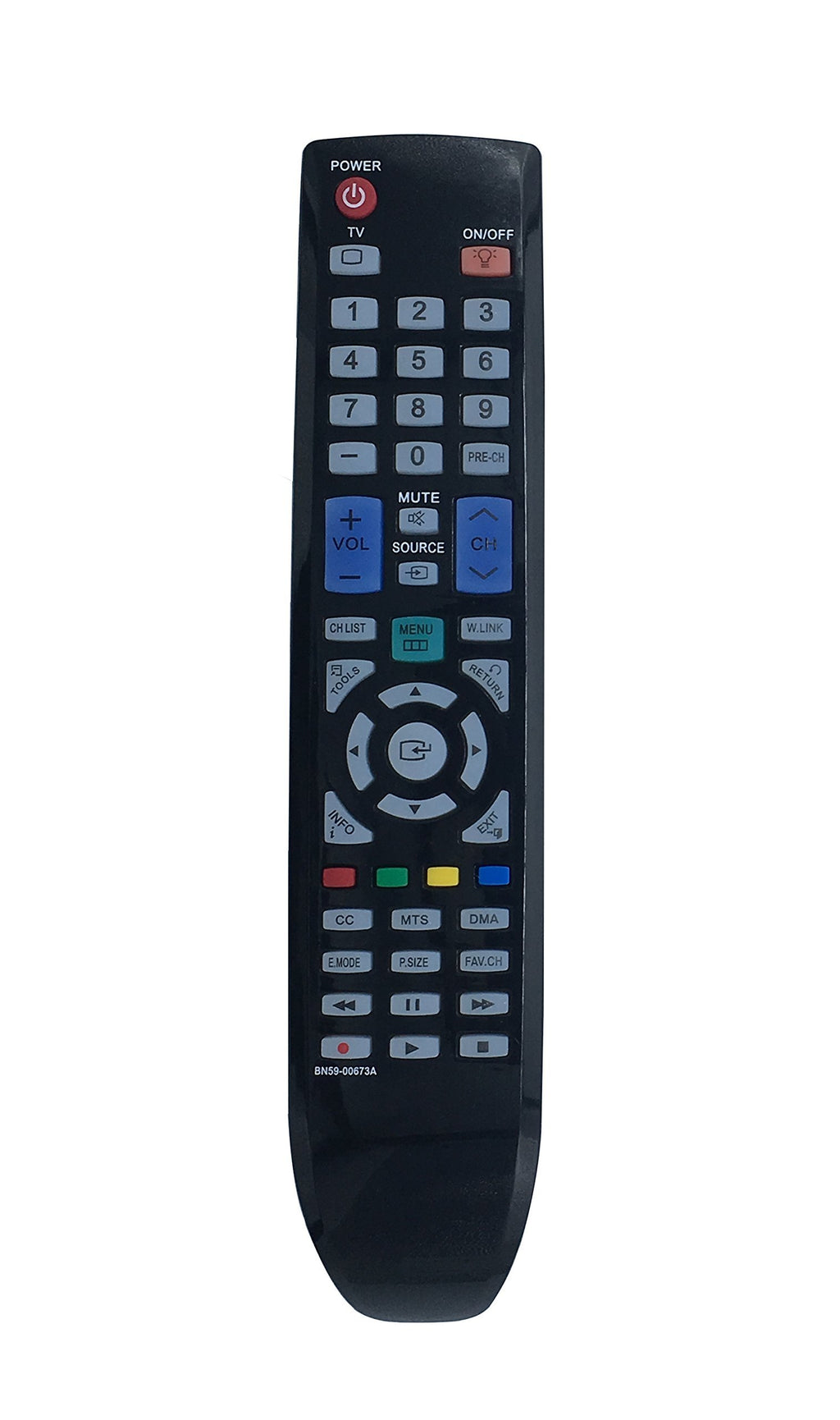 New Replace BN59-00673A Remote Control for Samsung TV HL50A650 HL50A650C1 HL61A650C1FXZC HL61A750 HL50A650 HL67A750A1FQZA HL72A650C1FXZC LN32A650A1T