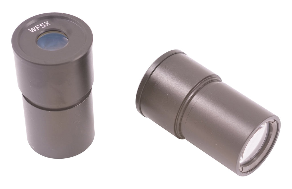 HHIP 8902-3005 5X Microscope Eyepiece for 8902-0050 and 8902-0302 Microscope (Pair) (Pack of 2) 5 x Eyepiece (pair)