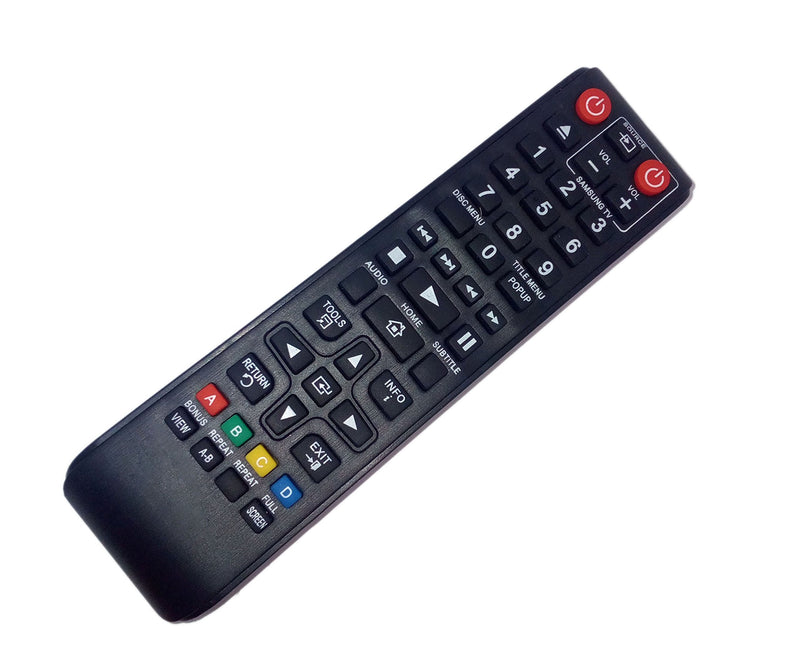 Replaced Remote Control Compatible for Samsung BD-HM51 BD-JM57C BD-H5100 BD-HM59ZA BD-JM59ZA BD DVD Blu-Ray Disc Player