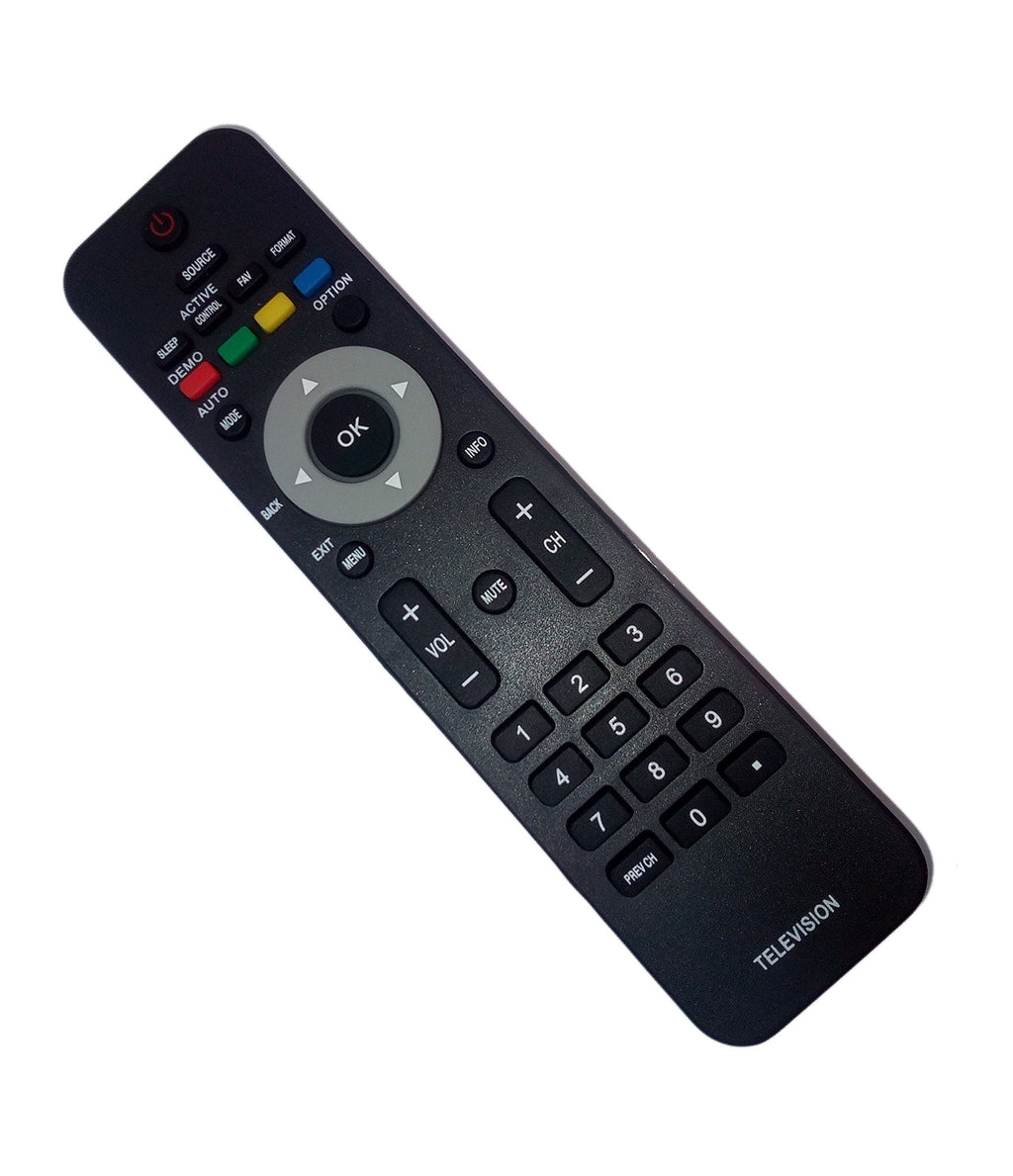 Replaced Remote Control Compatible for Philips 15MF237S 26PFL5322D/37B 32PFL7332D 37PFL7332D37B 42MF438B/27B 42TA648BX 50PFP5332D37B 47PFL5603D/F7 TV