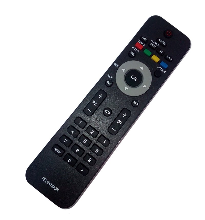 Replaced Remote Control Compatible for Philips 19PFL3403D/27 32MF337B/27E 37MF437B37E 42PFL7422D/37 47PFL5422D/37 52PFL3603D/27E 32PFL5322D37E 32PFL3403D27 TV