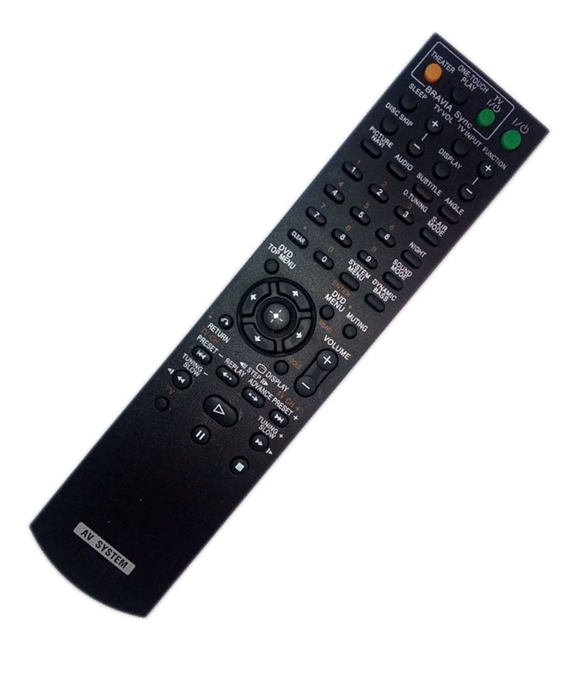 Replaced Remote Control for Sony DAV-HDX576WF HCDHDX585 DAVHDX279W 148057011 HCD-HDX277WC HCDHDX589W Home Theater Audio/Video Receiver AV System