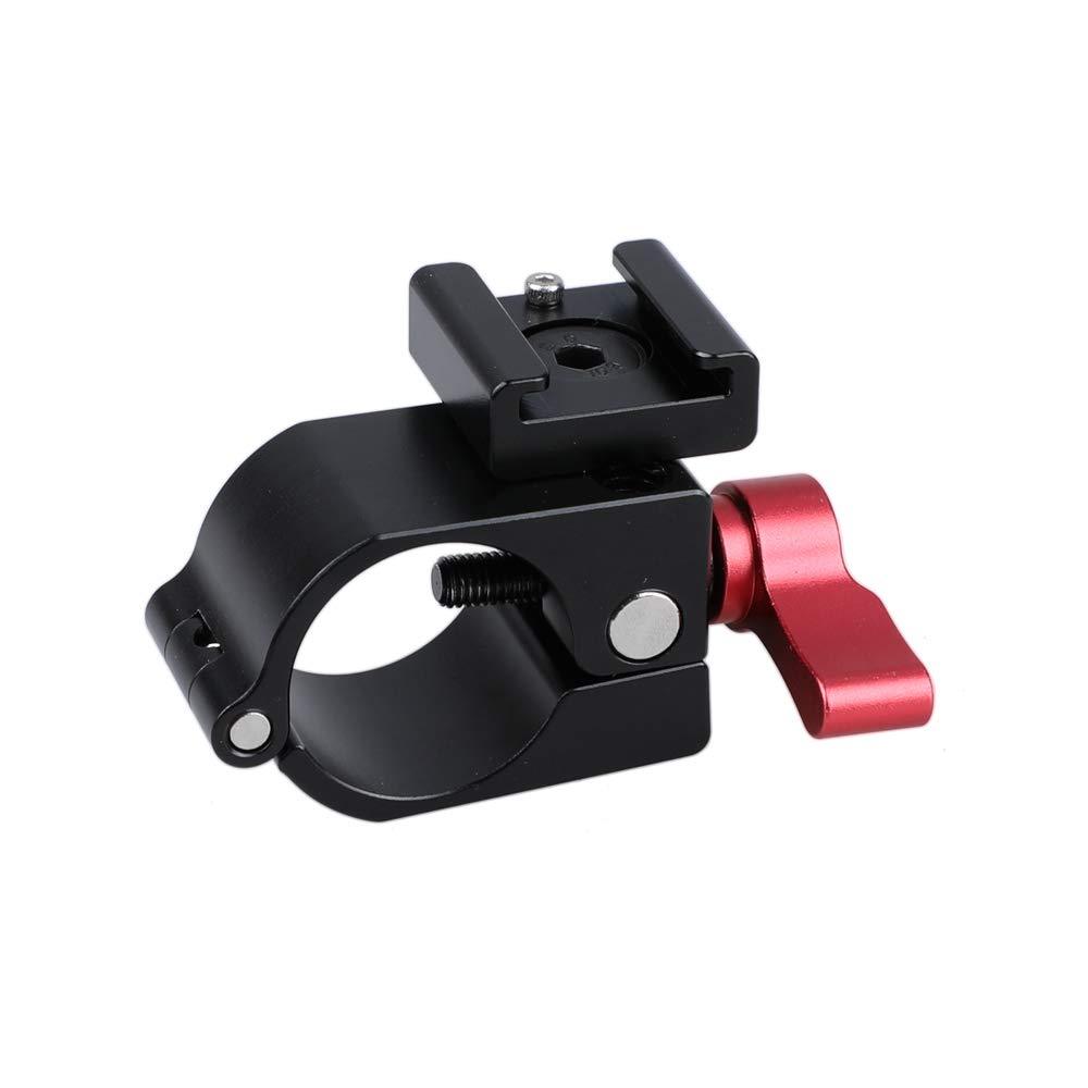 CAMVATE Light Mount Stand Bracket 25mm Rod Clamp Holder for DJI Ronin-M, Freefly MoVI - Red Knob