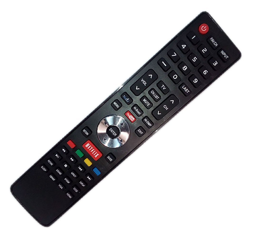 Replaced Remote Control Compatible for Hisense F24V77C EN31206A F46K20E H32V77C LHD3N32V66AUS LED LCD HDTV TV