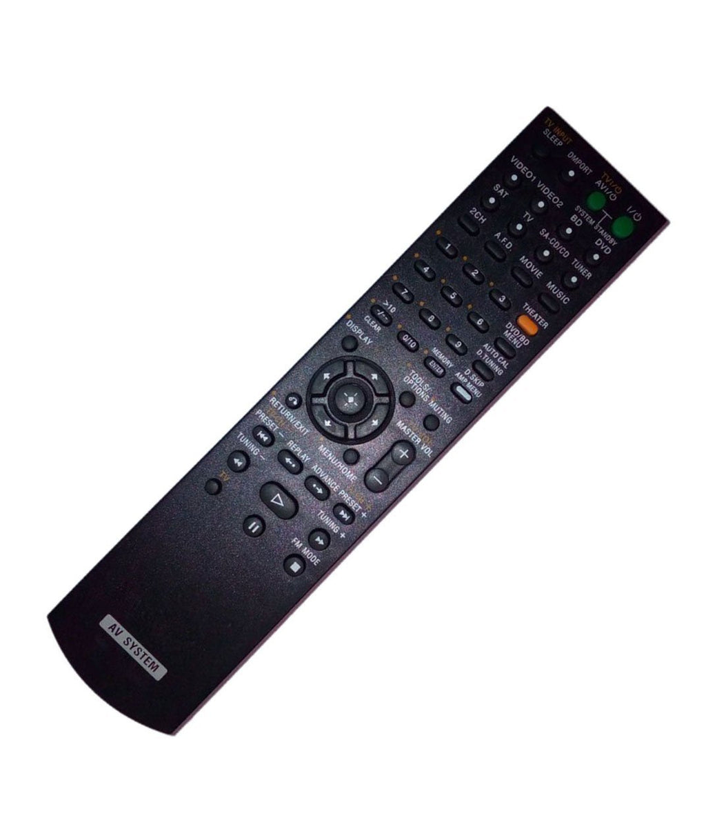 Replaced Remote Control for Sony RM-AAU027 RM-AAU021 HTSS2300/C STRDG520 HT7200DH Home Theater Audio/Video Receiver AV System