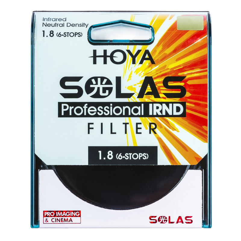 Hoya Solas IRND 1.8 49mm Infrared Neutral Density Filter