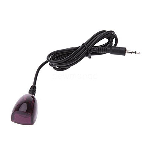Inteset 38-56 kHz Wideband Infrared (IR) Receiver Extender Cable for Cable Boxes, DVR's & STB's. Check Compatibility.