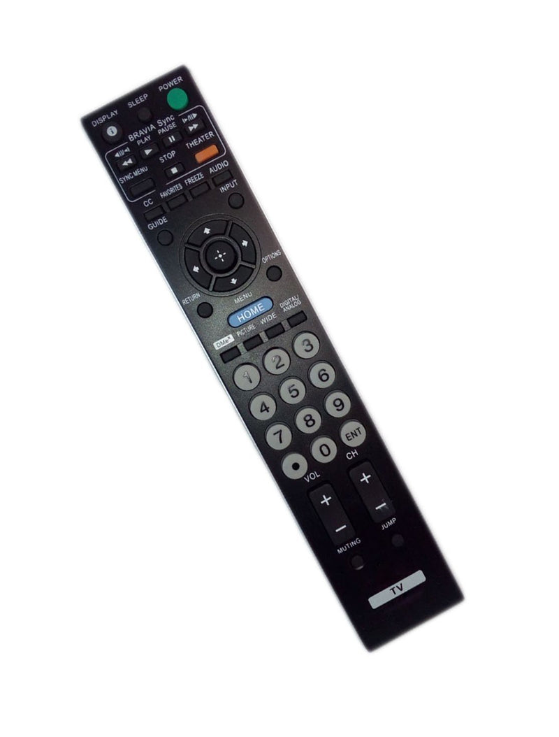 Replaced Remote Control Compatible for Sony KDL-32S20L KDL-40VL130 KDL-32XBR6 KDL-32FA600 KDL-32L4000 KDL40S3000 RMYD005 KLV52W410 KDL22BX320 KDL22L4000 Plasma LCD LED BRAVIA HDTV TV