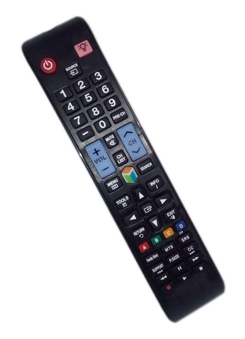 Replaced Remote Control Compatible for Samsung UN40EH5300FXZA UN39EH5300 UN46ES6150F UN50EH5300FXZA LED LCD HDTV Smart TV