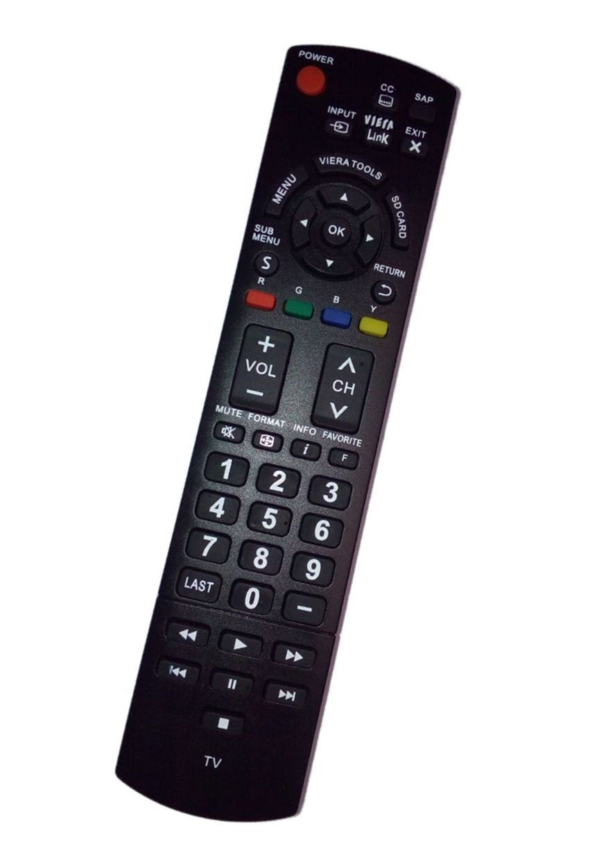 Replaced Remote Control Compatible for Panasonic TCL32C3 TC-42PX34 TCL42U30 TC-L42E30 TC50PX34 TC-P5032C Plasma TV