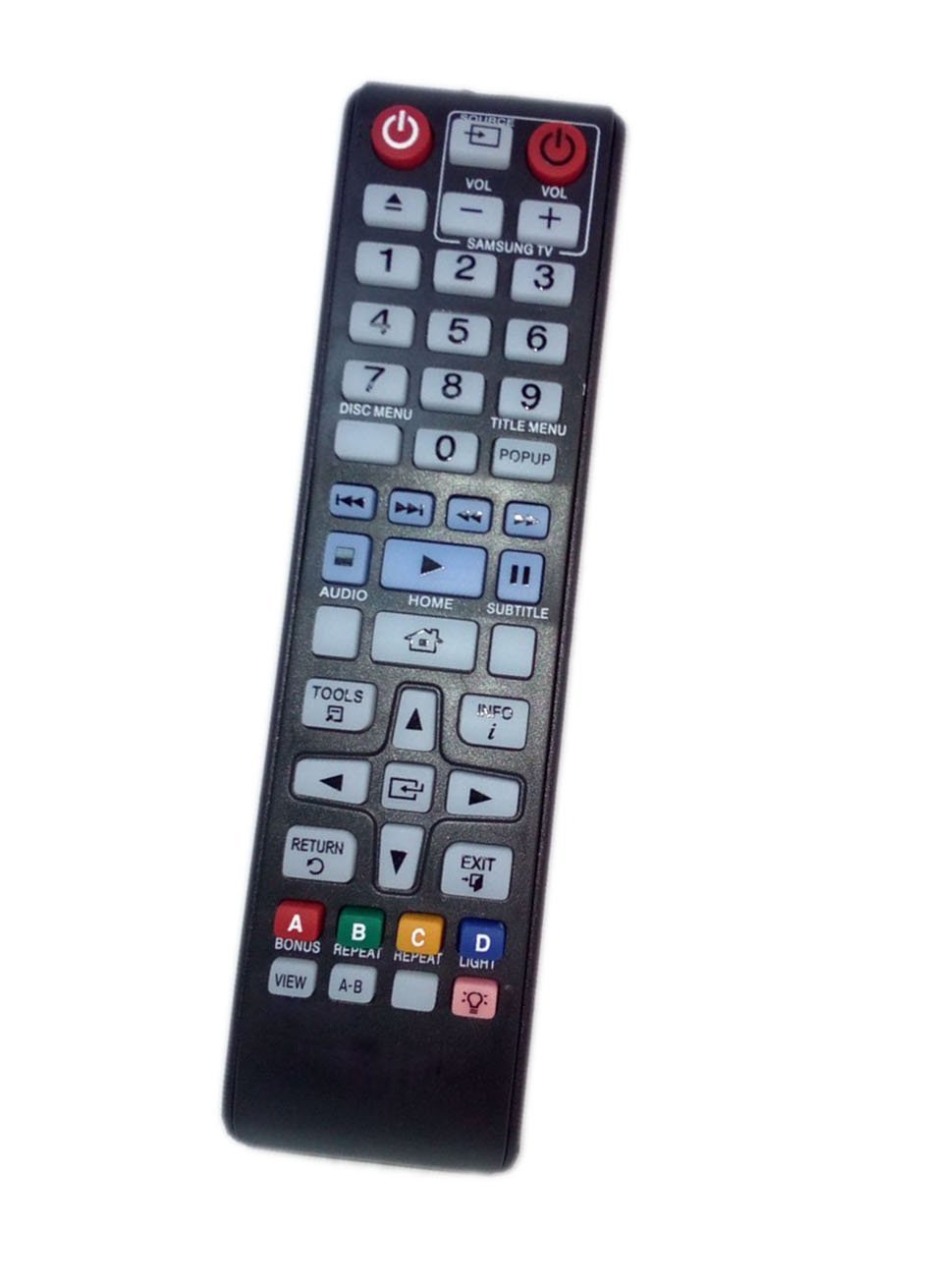 Replaced Remote Control Compatible for Samsung BDF5700ZA AK5900173A BD-HM57C/ZA BDH6500 DVD BD Blu-Ray Disc Player