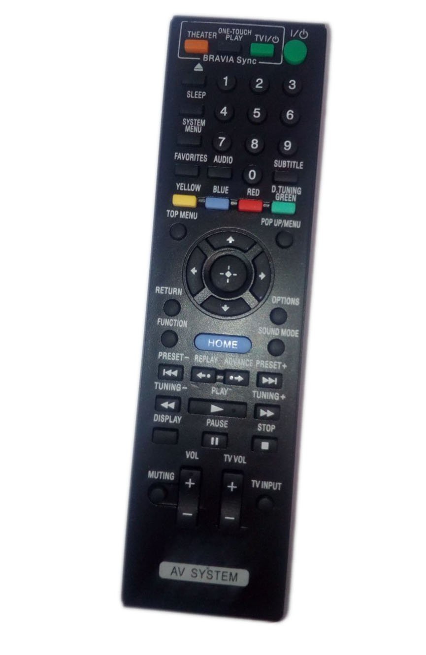 Replaced Remote Control Compatible for Sony BDV-E570 BDVE470 HBD-T57 BDVT37 HBD-F7 Home Theater AV System