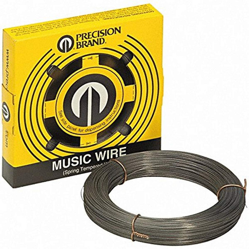 Precision Brand 039-21063 Music Wire, 0.063″ Diameter, 1 lb. Coil, High Carbon, Spring Tempered, C1085 Steel, 293 KSI Min Tensile Strength, 324 KSI Max Tensile Strength
