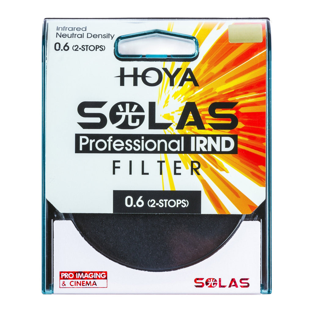 HOYA 58mm SOLAS ND-4 (0.6) 2 Stop IRND Neutral Density Filter