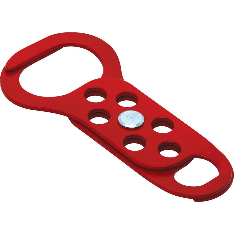 Lockout Safety Supply 7269 Powder Coated Scorpio Hasp, Red