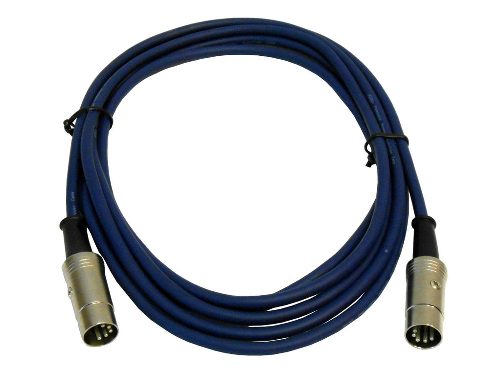 [AUSTRALIA] - Audio2000'S tm ADC2054 10ft MIDI Cable with Double Shield 10 Feet, Metal Connectors 