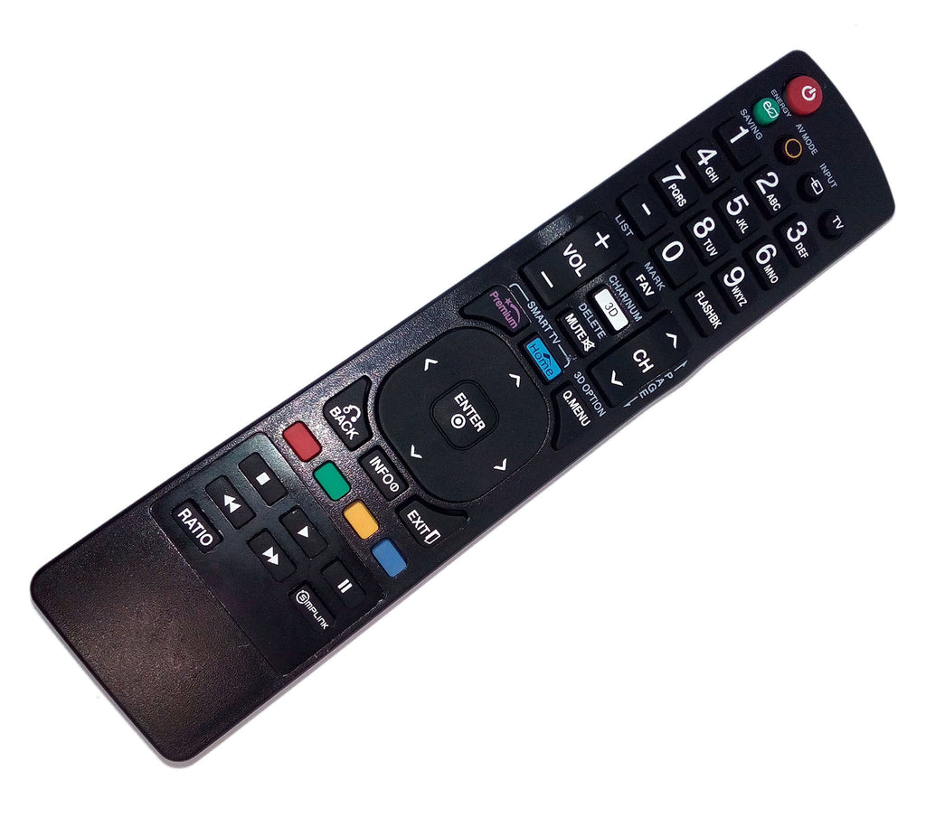 Replaced Remote Control Compatible for LG 50PM9700UA AKB72915280 47LW5300-UC 50PV450C 47LM4600UC LED HD TV