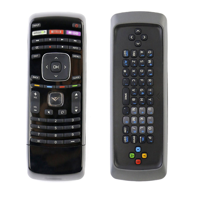 Replace XRT303 Dual Sided QWERTY Keyboard Remote Control for Vizio E500D-A0 E420D-A0 M3D470KD M3D550KD E3D320VX E3D420VX Smart 3D TV