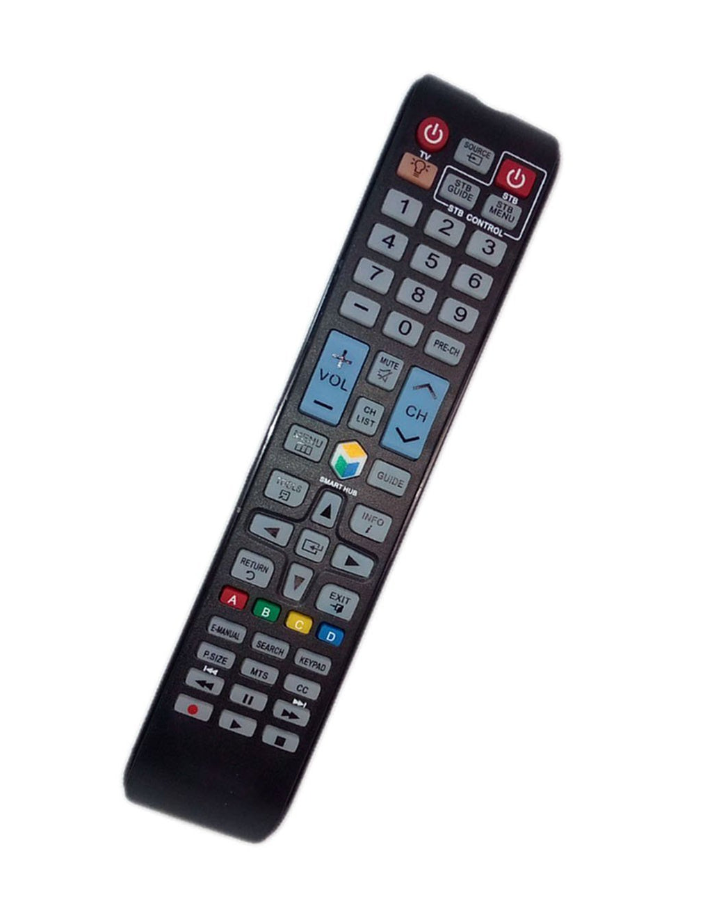 Replaced Remote Control Compatible for Samsung UN75H6300AFXZA UN75H6350AF UN75H6350AFXZA UN110S9VF UN110S9VFXZA Smart LED HDTV