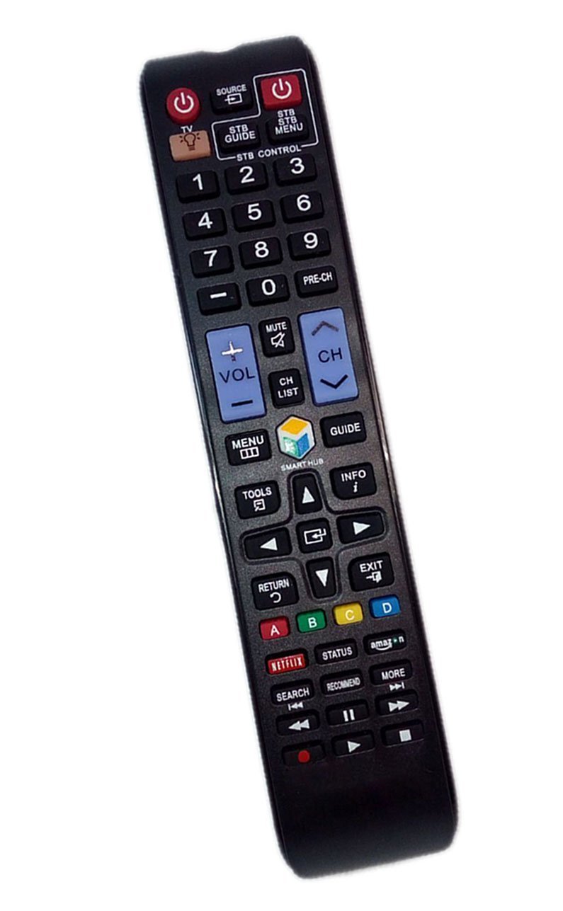 Replaced Remote Control Compatible for Samsung KN55S9CAFXZA UN32F6350AFXZA UN40F5500AFXZA UN65F8000BF UN55F6350AF TV